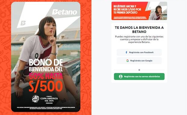 betano popup